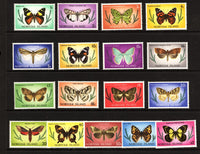 Norfolk Islands Scott 201-217 Butterflies Mint NH