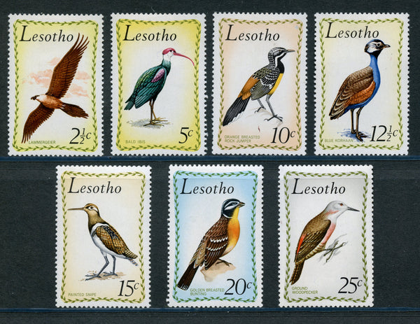 Lesotho Scott 105-111 Birds mint Never Hinged