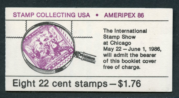 US BK153 Ameripex  Unexploded Booklet