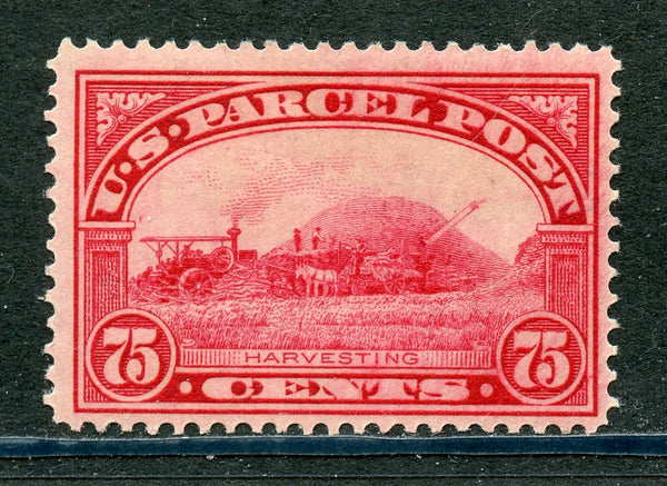 US Scott Q11, 75¢ PARCEL POST, Gorgeous Color OG, NH