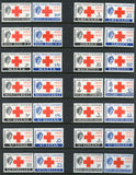 Red Cross Centenary 1963 Omnibus ALMOST Complete MNH 32 Sets
