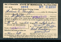 US RW20 on a Minnesota License