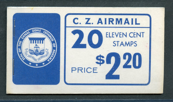 US Canal Zone C49a Fresh Booklet