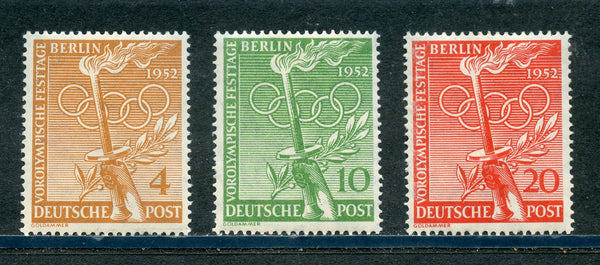 Germany Berlin Scott 9N81-83, Mint NH Set