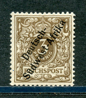 German South West Africa Scott 1 Mint Hinged