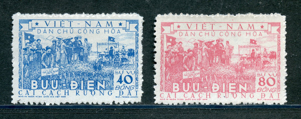 North Vietnam O8-O9 Mint No Gum As Issued