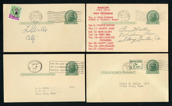 US Four UX27 Advertising Cards