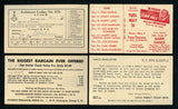 US Four UX27 Advertising Cards