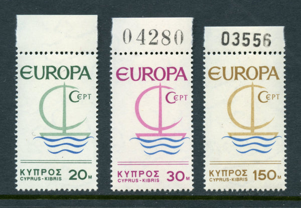 Cyprus Scott 275-77 EUROPA Mint NH Set