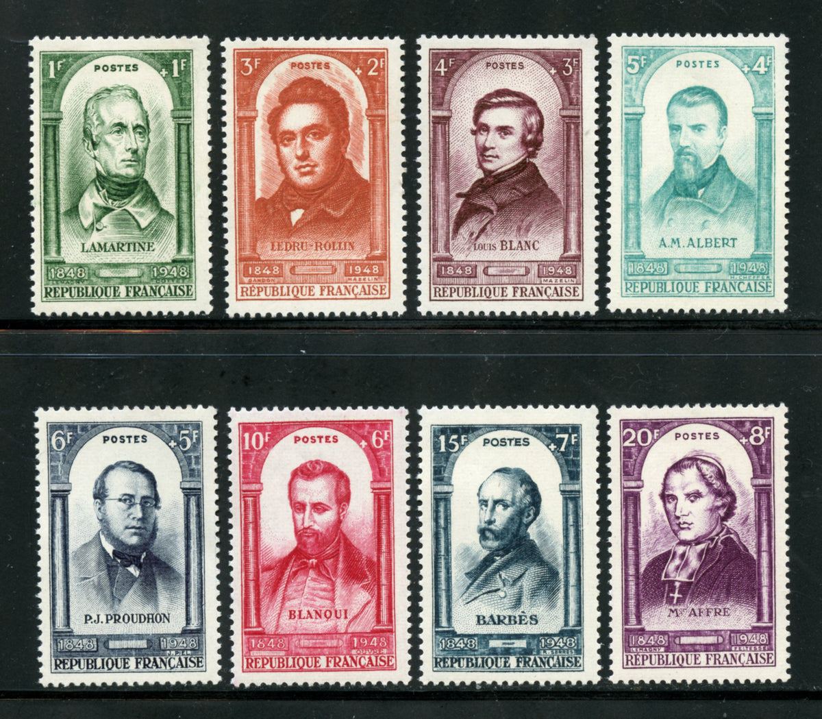 France Semi-postal Stamps Scott B3-B6, Mint Partial Set!! F458
