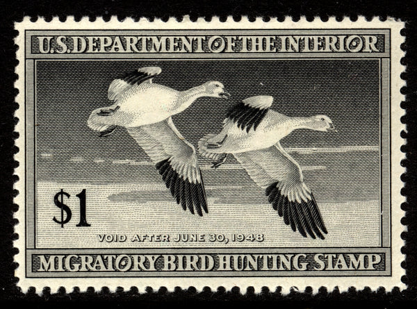 US Scott RW14 Snow Geese Duck stamp Mint LH