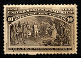 US Scott 237 Columbian issue Mint Hinged