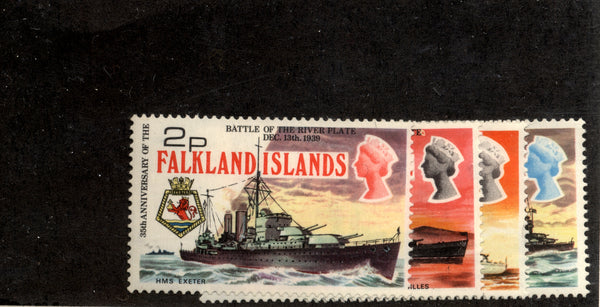 Falkland Islands Scott 237-40 Ships Mint NH