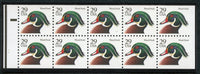 US 2484a Ducks Never Folded Mint NH Booklet pane