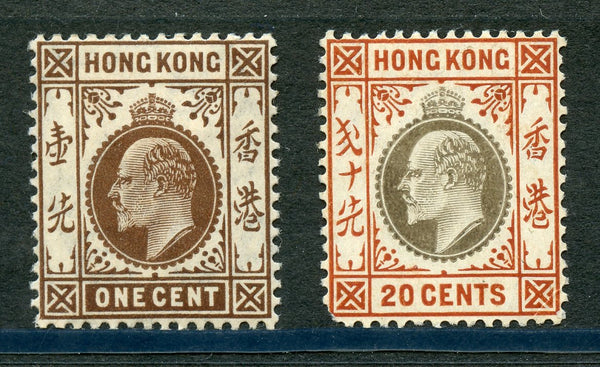 Hong Kong 86 & 97 Mounted Mint