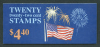 US BK155 Congratulations Unexploded Booklet Flag