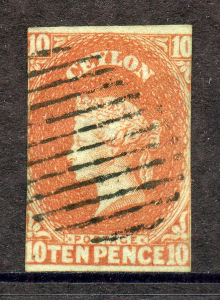 Ceylon Scott 10 Victoria Used stamp Lovely condition