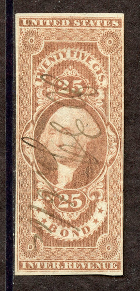 US Scott R43a Bond Imperforated Lovely