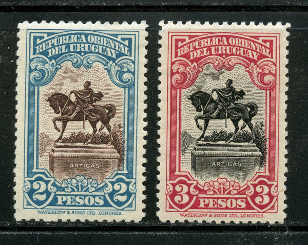 Uruguay Scott 386-7 Mounted Mint