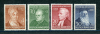 Germany Bund Scott B327-30 Mi. 156-59 Mint NH Stamps