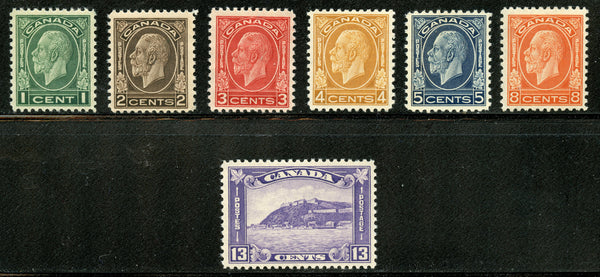 Canada Scott 195-201 Mint LH & NH