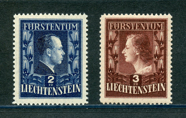 Liechtenstein Scott 259-60 Mint NH Set