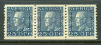 Sweden Scott 175 King Gustav V Strip of 3 Mint NH