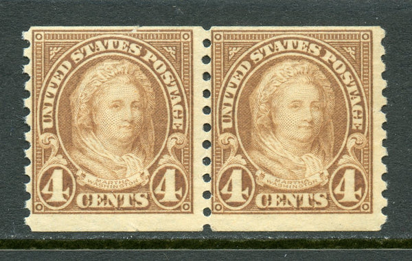 US 601 Pair Of Coils Mint NH