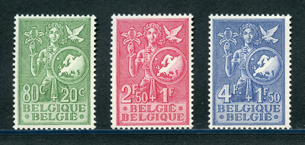 Belgium Belgique Scott B544-6 Mint NH