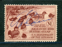 US RW8 Duck Stamp Used Full Gum