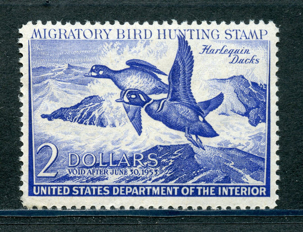 US RW19 Duck Stamp VF OG Mint NH Stamp