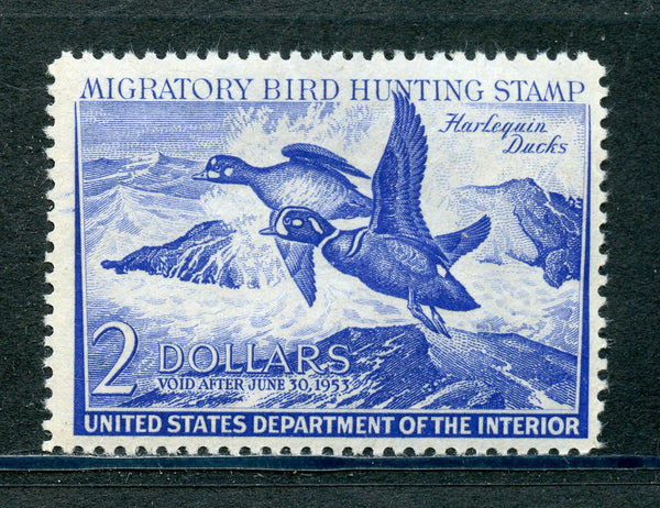 US RW19 Duck stamp VF OG Mint NH
