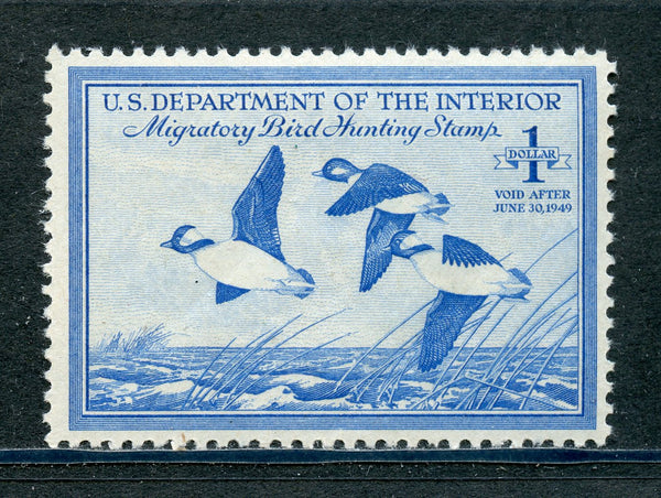 US RW15 Duck stamp VF -XF OG Mint NH