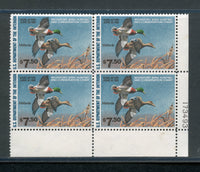 US RW47 Duck stamp Pl. Blk.4 VF OG Mint NH