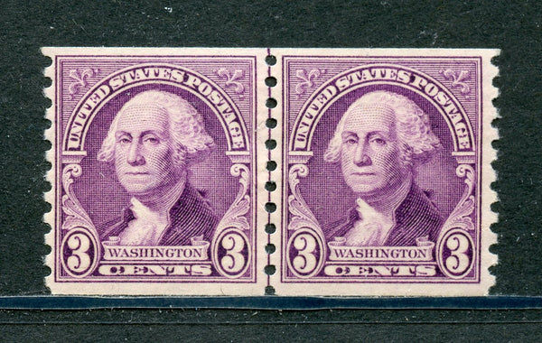 US 721 Joint Line Pair F-VF Mint NH