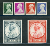 Monaco Scott 192-97 Perf. Set Mint LH