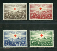 Finland Scott B35-38 Mint NH Red Cross