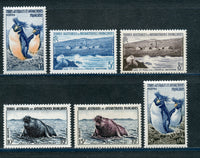 French South. & Antarctic Territory Scott 2-7 Mint LH