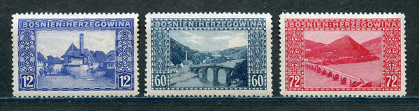 BOSNIA & HERZEGOVINA Scott 62-4 VF Mounted Mint