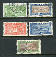 Iceland Scott 144-8 VF Used Set