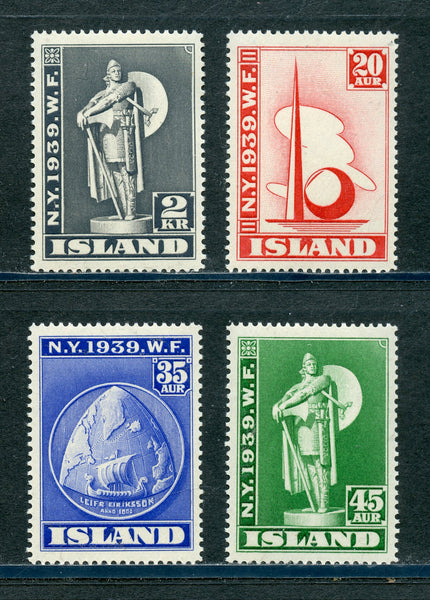 Iceland Scott 213-16 Mint LH Set