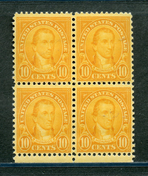 US Scott 642 Block 4 Mint NH