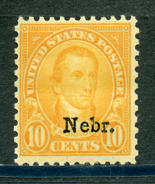 US Scott 679  Nebraska Overprint Mint NH