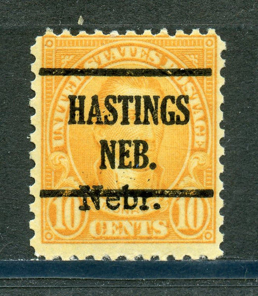 US 679 Precancelled Hastings Neb Nebr, Mint NH