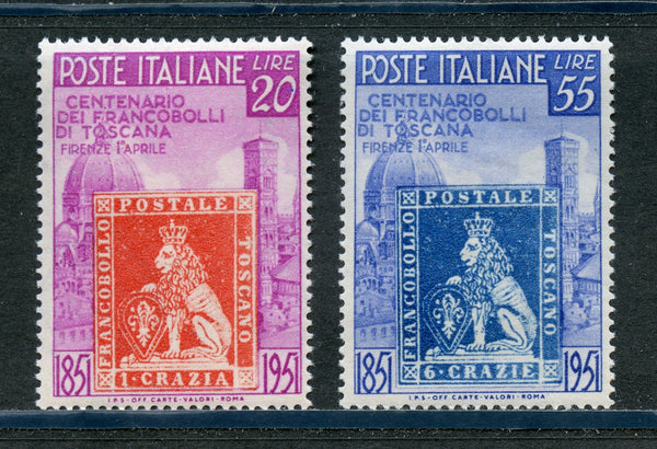 Italy Scott 568-69 (568-9) Yv. 591-92 (591-2) Mint NH Set Stamps on Stamps
