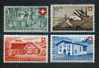 Switzerland Scott B154-57 Mint NH Set