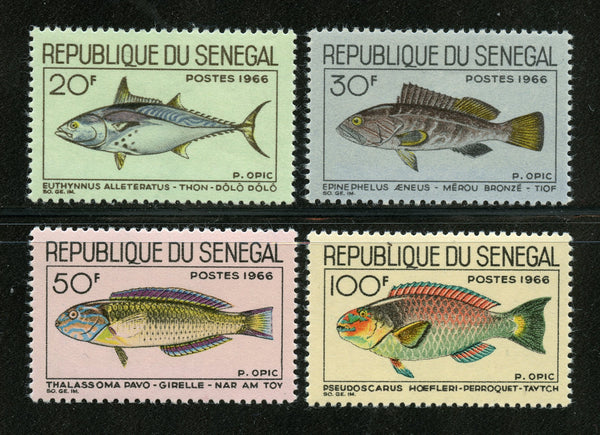 Senegal Scott 270-73 Fish Mint NH Set