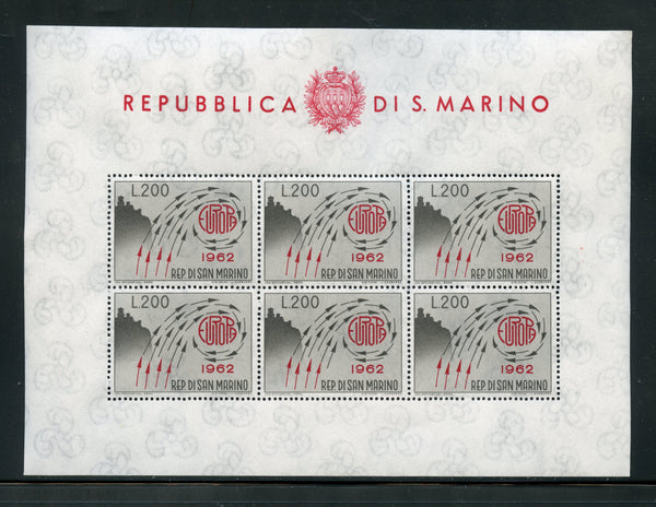 San Marino Scott 539 Mint NH Sheet of 6