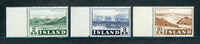 Iceland  Scott 302-4 Mint NH Set