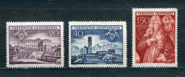 Liechtenstein Scott 240-42 Mint NH
